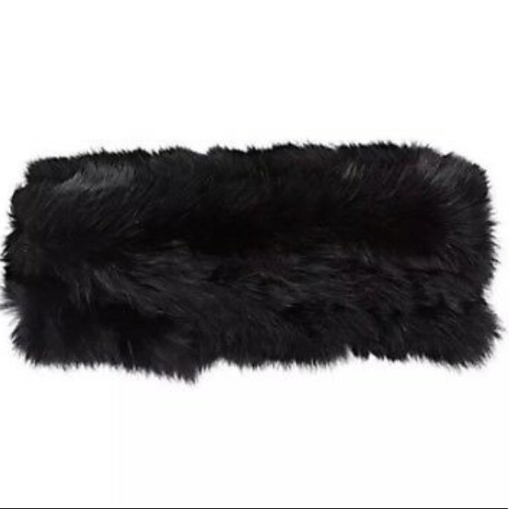 Barney’s New York Hat Attack Rabbit fur headband